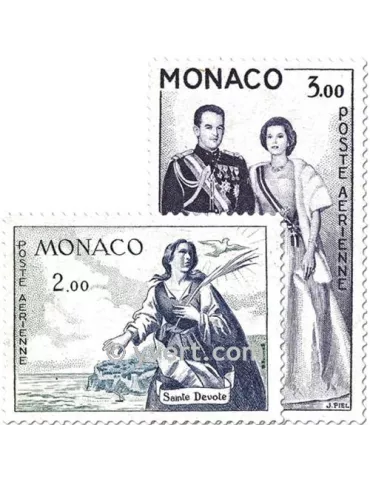 n° 73/78 - Timbre Monaco Poste aérienne 2