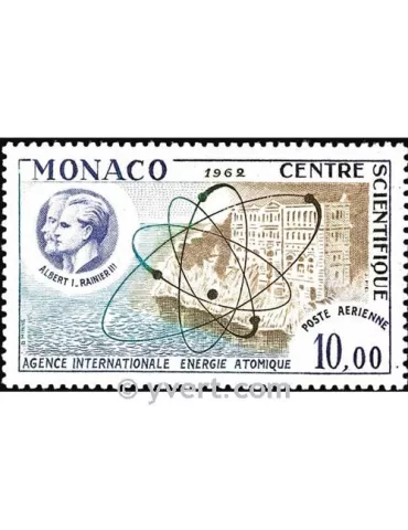 n° 80 - Timbre Monaco Poste aérienne 2