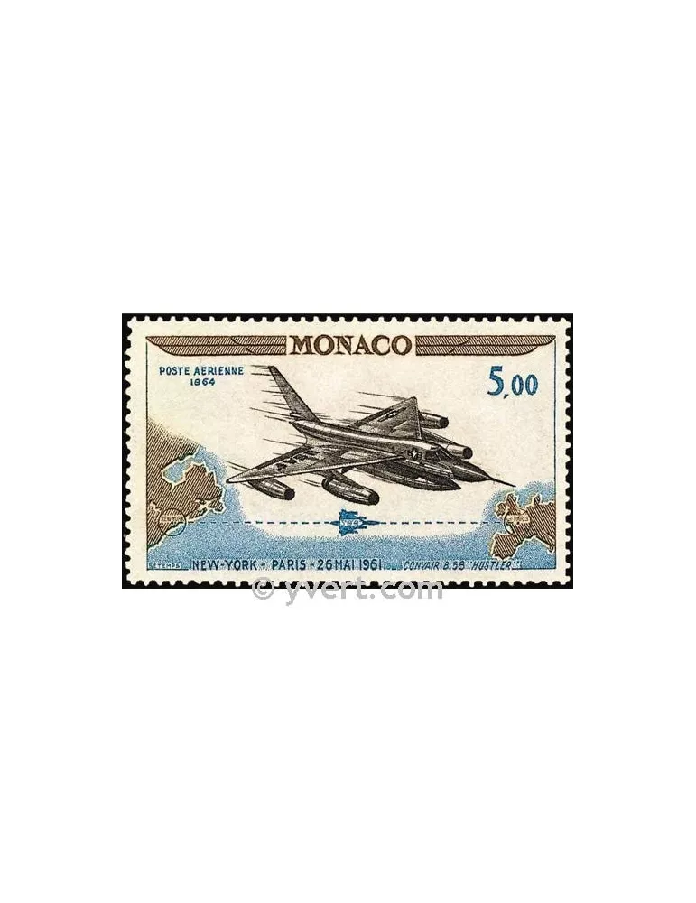 n° 82 - Timbre Monaco Poste aérienne