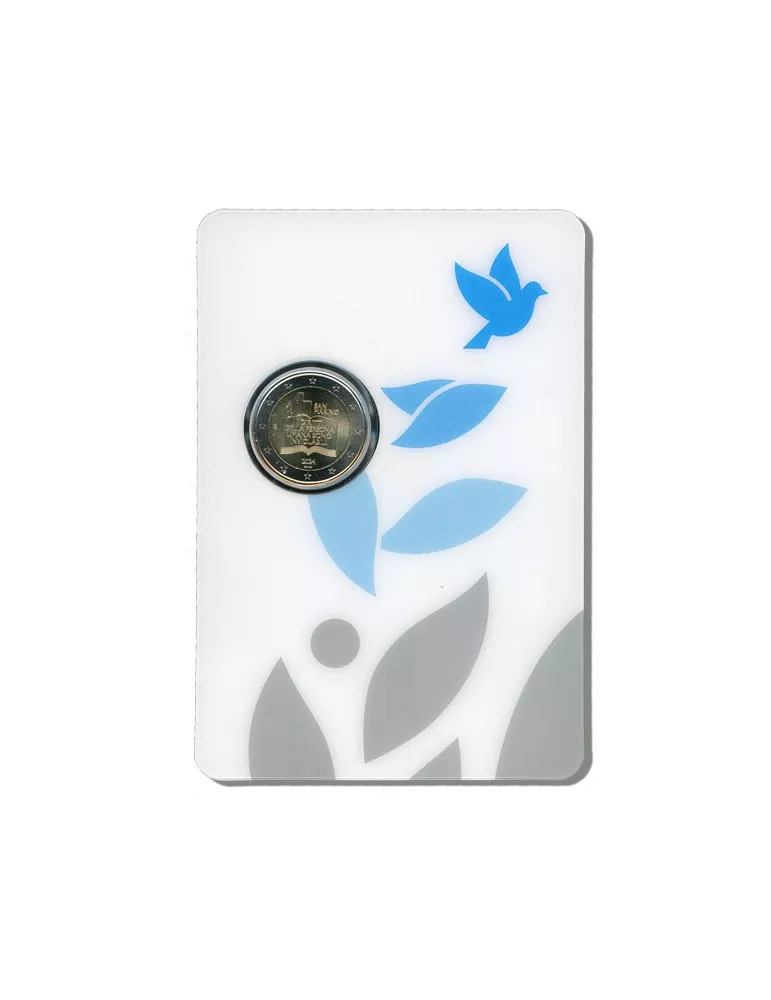 BU : 2 EURO COMMEMORATIVE 2024 : SAINT-MARIN (Déclaration des droits des citoyens)