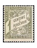 n° 1 - Timbre Monaco Taxe