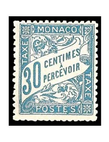 n° 6 - Timbre Monaco Taxe 2