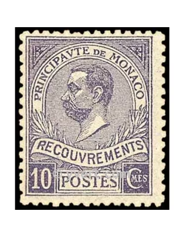 n° 9 - Timbre Monaco Taxe 2