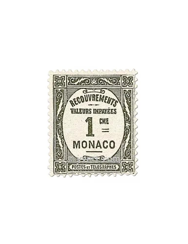 n° 13/16 - Timbre Monaco Taxe