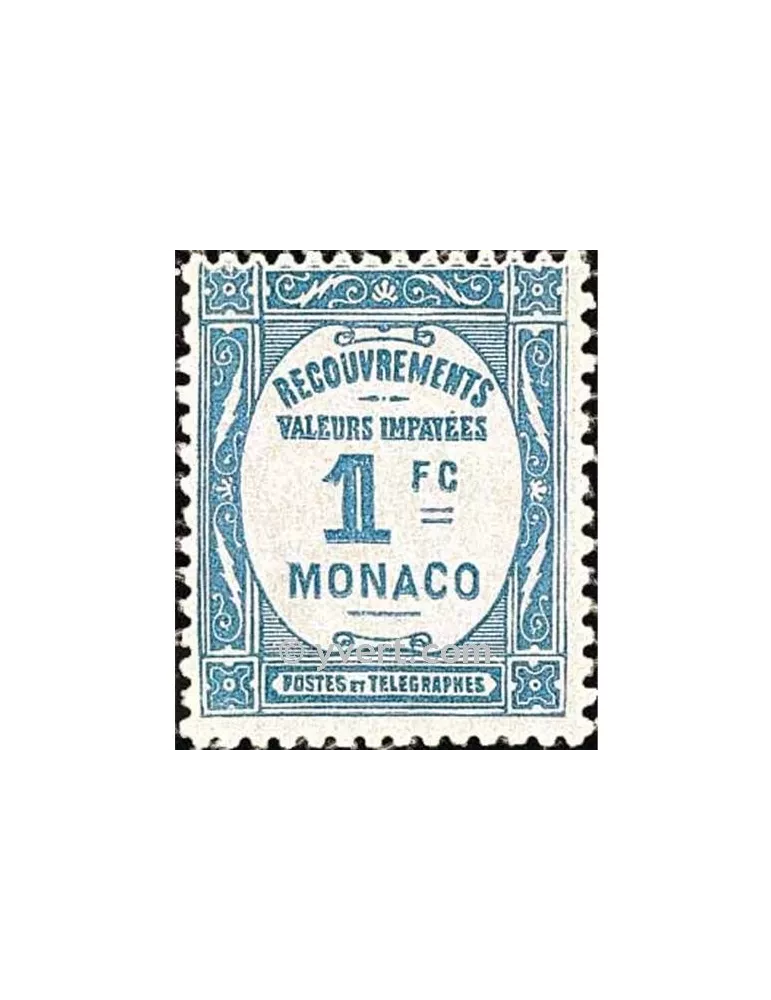 n° 27 - Timbre Monaco Taxe