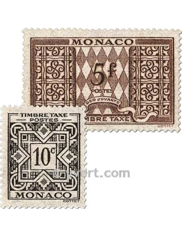 n° 29/39 - Timbre Monaco Taxe 2