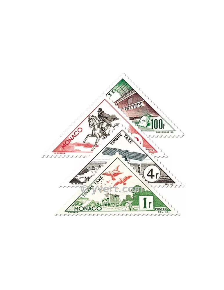 n° 39A/55 - Timbre Monaco Taxe