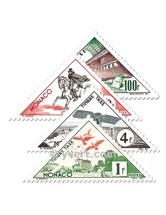 n° 39A/55 - Timbre Monaco Taxe