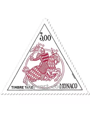 n° 73/74 - Timbre Monaco Taxe 2