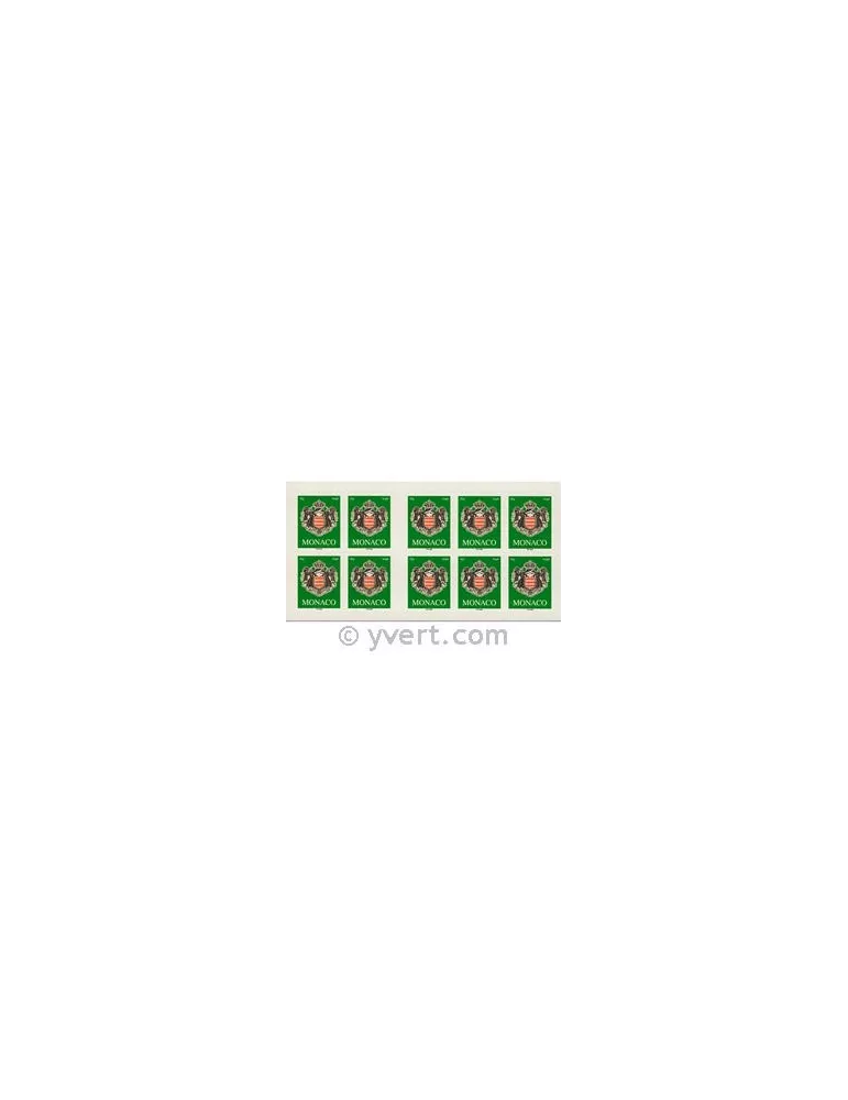 n° 14a - Timbre Monaco Carnets