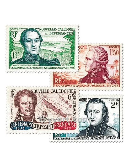n° 280/283 - Timbre Nelle-Calédonie Poste