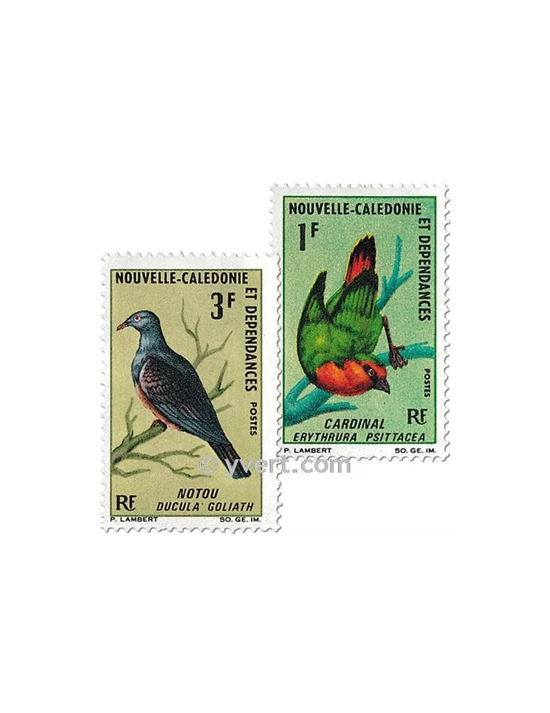 n° 330/331 - Timbre Nelle-Calédonie Poste