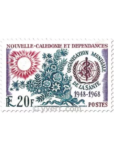 n° 351 - Timbre Nelle-Calédonie Poste 2