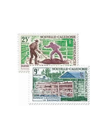 n° 356/357 - Timbre Nelle-Calédonie Poste