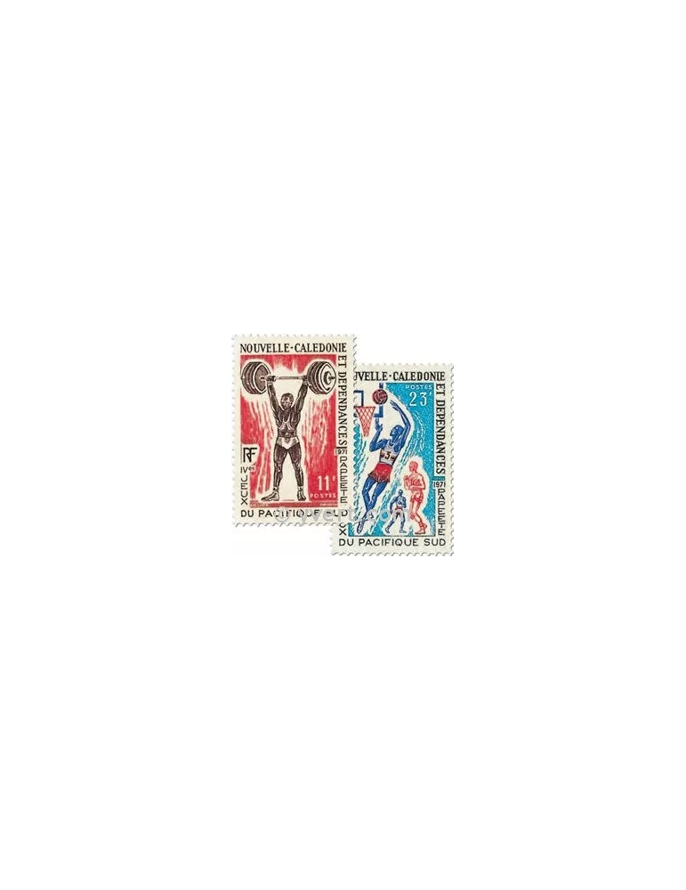 n° 375/376 - Timbre Nelle-Calédonie Poste