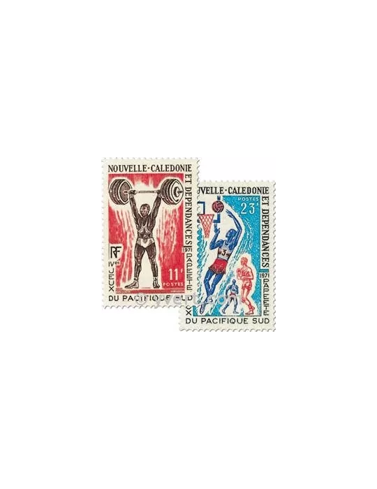 n° 375/376 - Timbre Nelle-Calédonie Poste