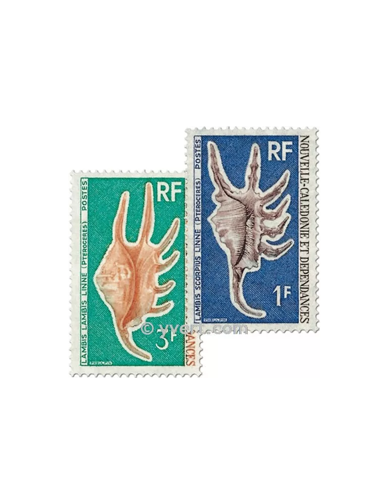 n° 379/380 - Timbre Nelle-Calédonie Poste