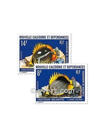 n° 387/388 - Timbre Nelle-Calédonie Poste