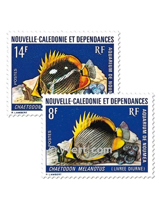 n° 387/388 - Timbre Nelle-Calédonie Poste
