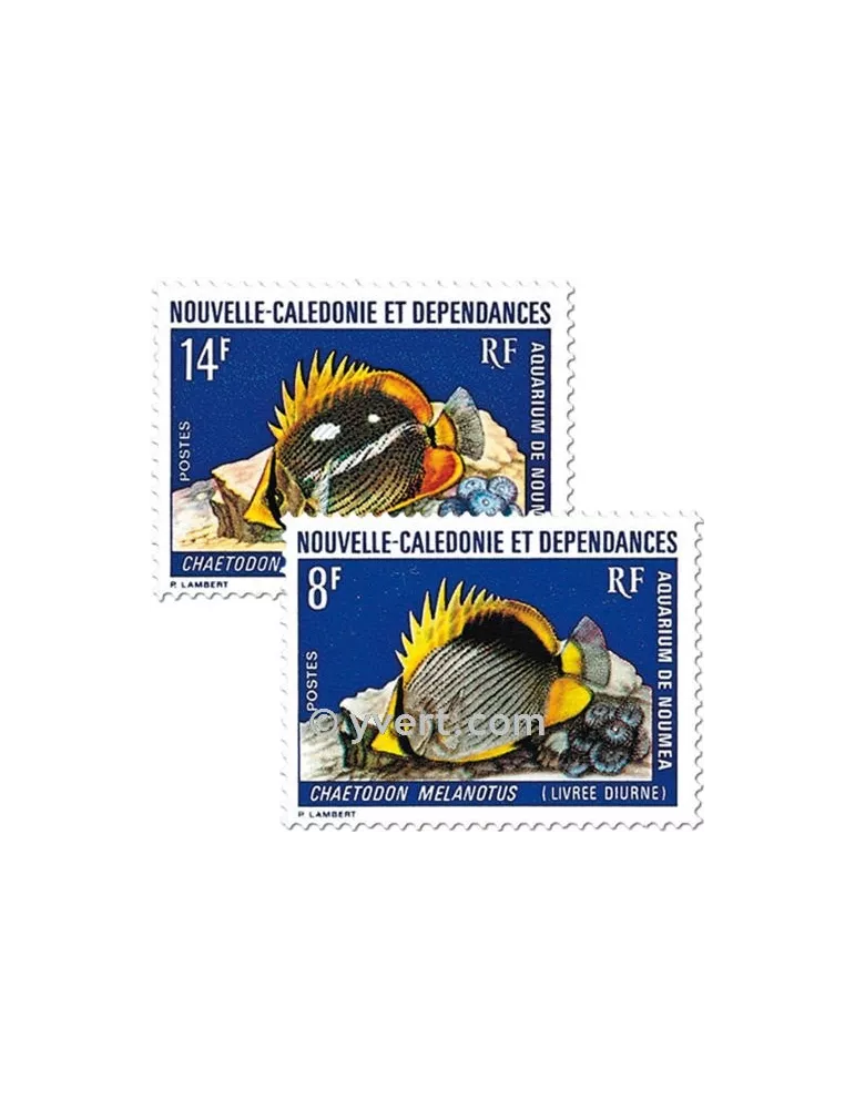 n° 387/388 - Timbre Nelle-Calédonie Poste