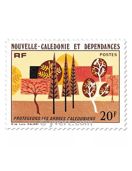 n° 412 - Timbre Nelle-Calédonie Poste