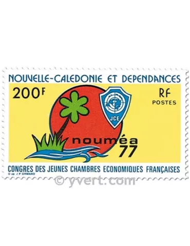 n° 413 - Timbre Nelle-Calédonie Poste 2