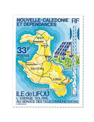 n° 424 - Timbre Nelle-Calédonie Poste 2