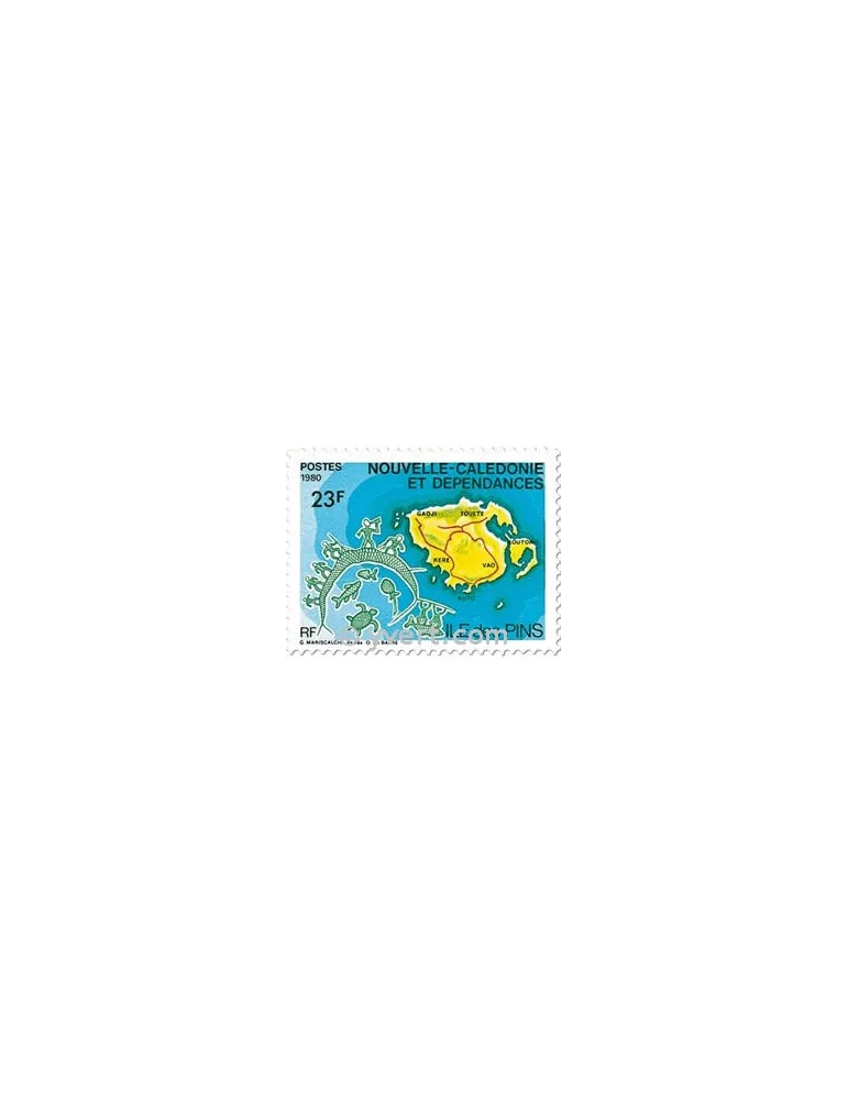 n° 435 - Timbre Nelle-Calédonie Poste