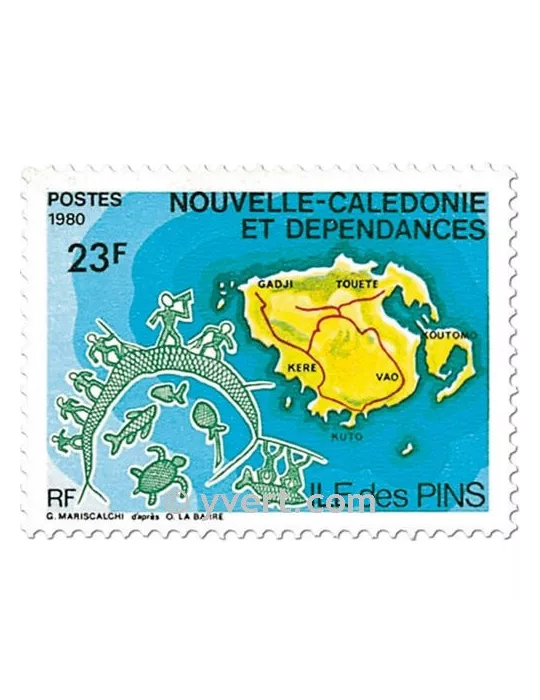 n° 435 - Timbre Nelle-Calédonie Poste