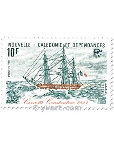 n° 449/450 - Timbre Nelle-Calédonie Poste 2