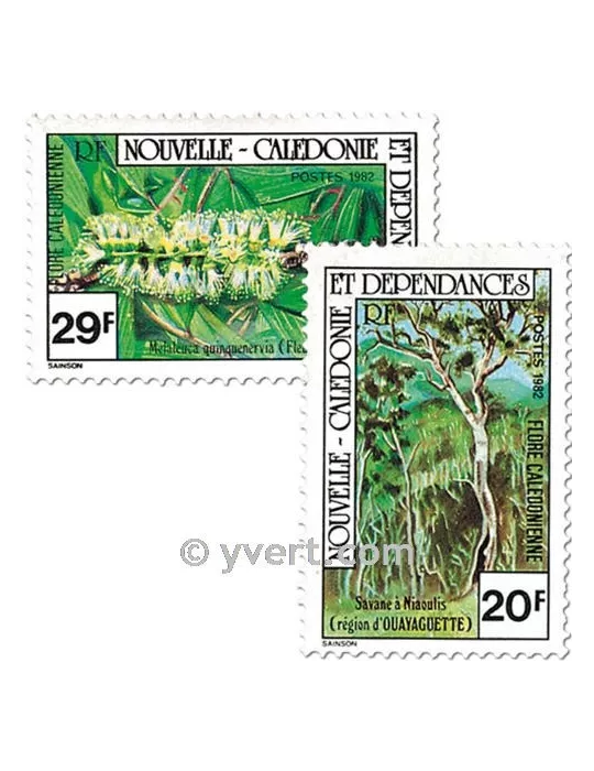 n° 457/458 - Timbre Nelle-Calédonie Poste