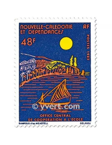 n° 464 - Timbre Nelle-Calédonie Poste 2