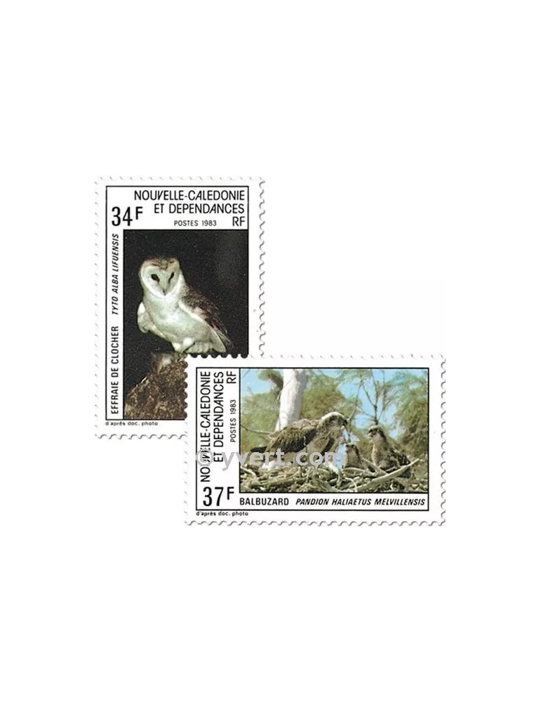 n° 479/480 - Timbre Nelle-Calédonie Poste