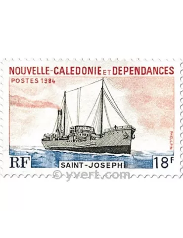 n° 484/485 - Timbre Nelle-Calédonie Poste 2