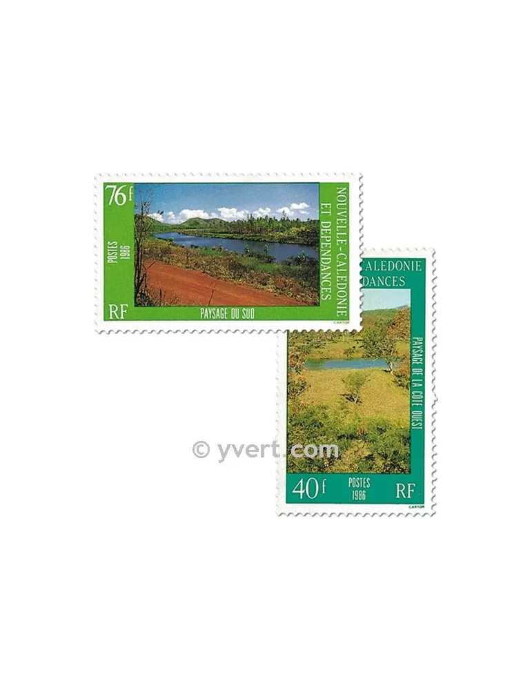 n° 525/526 - Timbre Nelle-Calédonie Poste