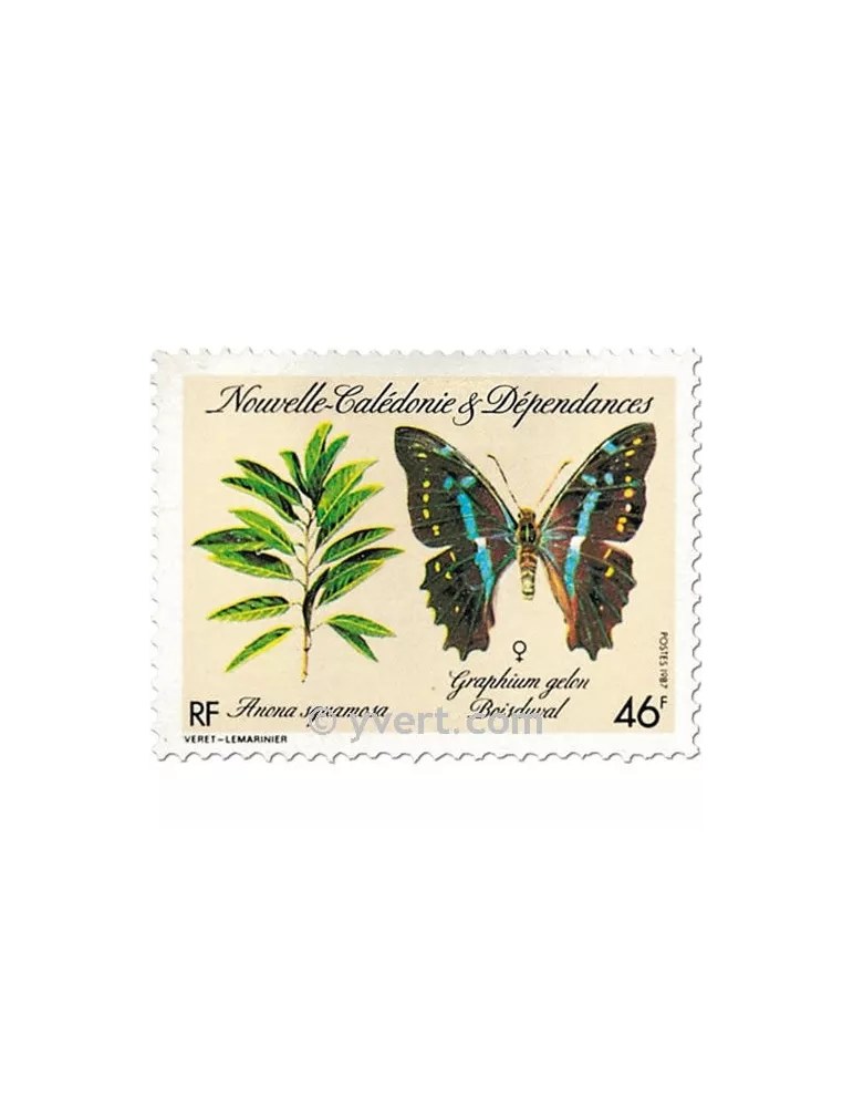 n° 533/534 - Timbre Nelle-Calédonie Poste