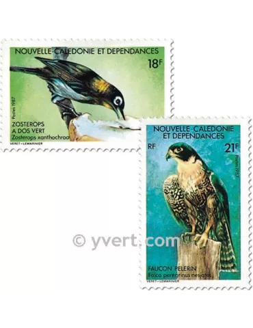 n° 542/543 - Timbre Nelle-Calédonie Poste 2