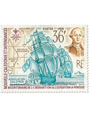 n° 549 - Timbre Nelle-Calédonie Poste 2