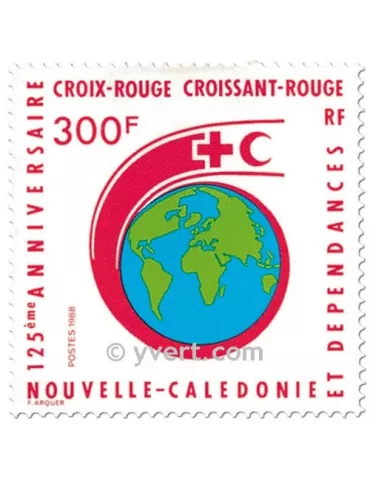 n° 555 - Timbre Nelle-Calédonie Poste 2