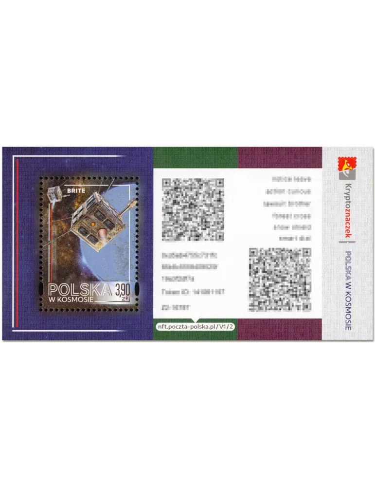 n° F4 - Timbre POLOGNE Timbres Crypto