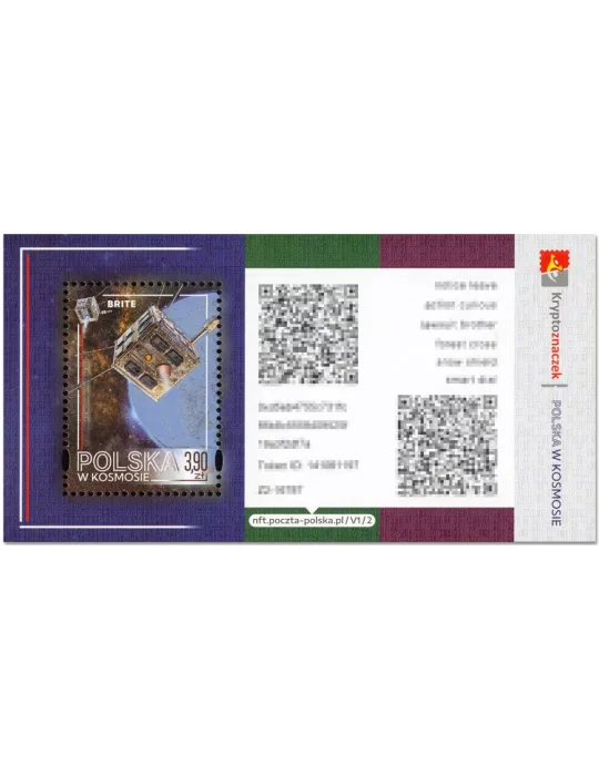n° F4 - Timbre POLOGNE Timbres Crypto