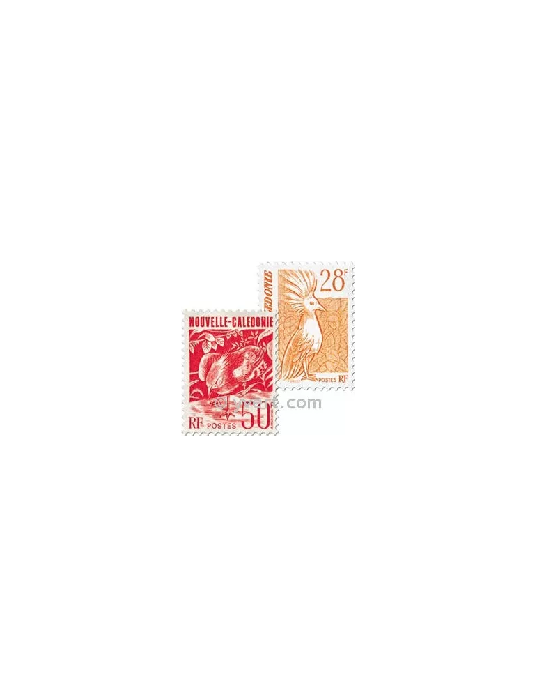 n° 587/588 - Timbre Nelle-Calédonie Poste