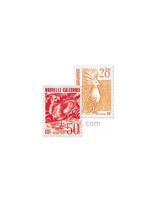 n° 587/588 - Timbre Nelle-Calédonie Poste