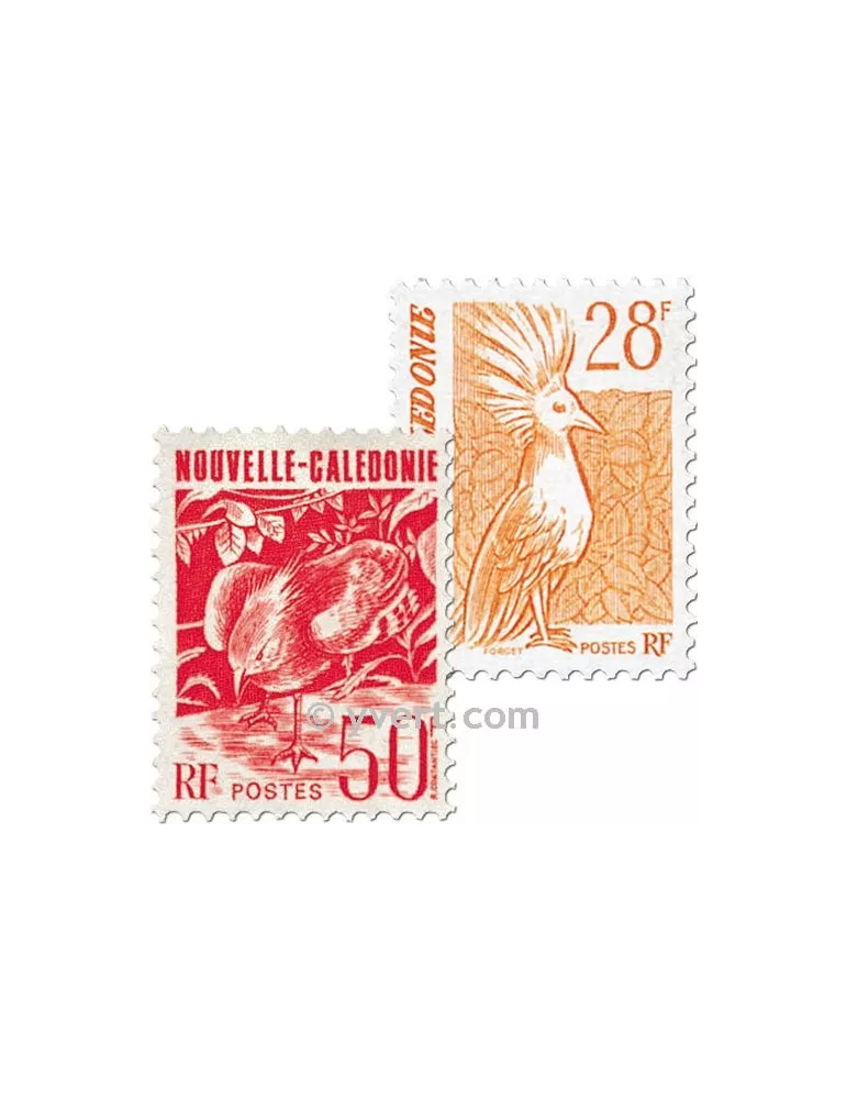n° 587/588 - Timbre Nelle-Calédonie Poste