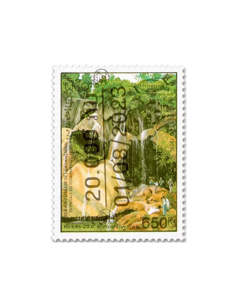 n° 1160A, n° 1160A, n° 1163A, n° 1182 et n° 1183A - Timbre LAOS Poste