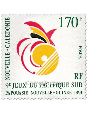 n° 619 - Timbre Nelle-Calédonie Poste 2