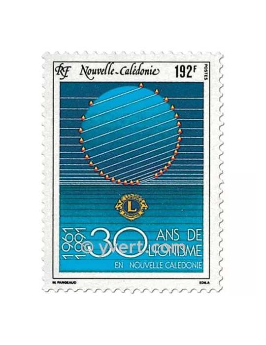 n° 621 - Timbre Nelle-Calédonie Poste