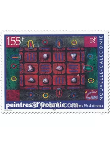 n° 814 - Timbre Nelle-Calédonie Poste 2