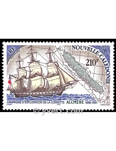 n° 872 - Timbre Nelle-Calédonie Poste 2
