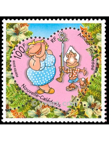 n° 884 - Timbre Nelle-Calédonie Poste 2